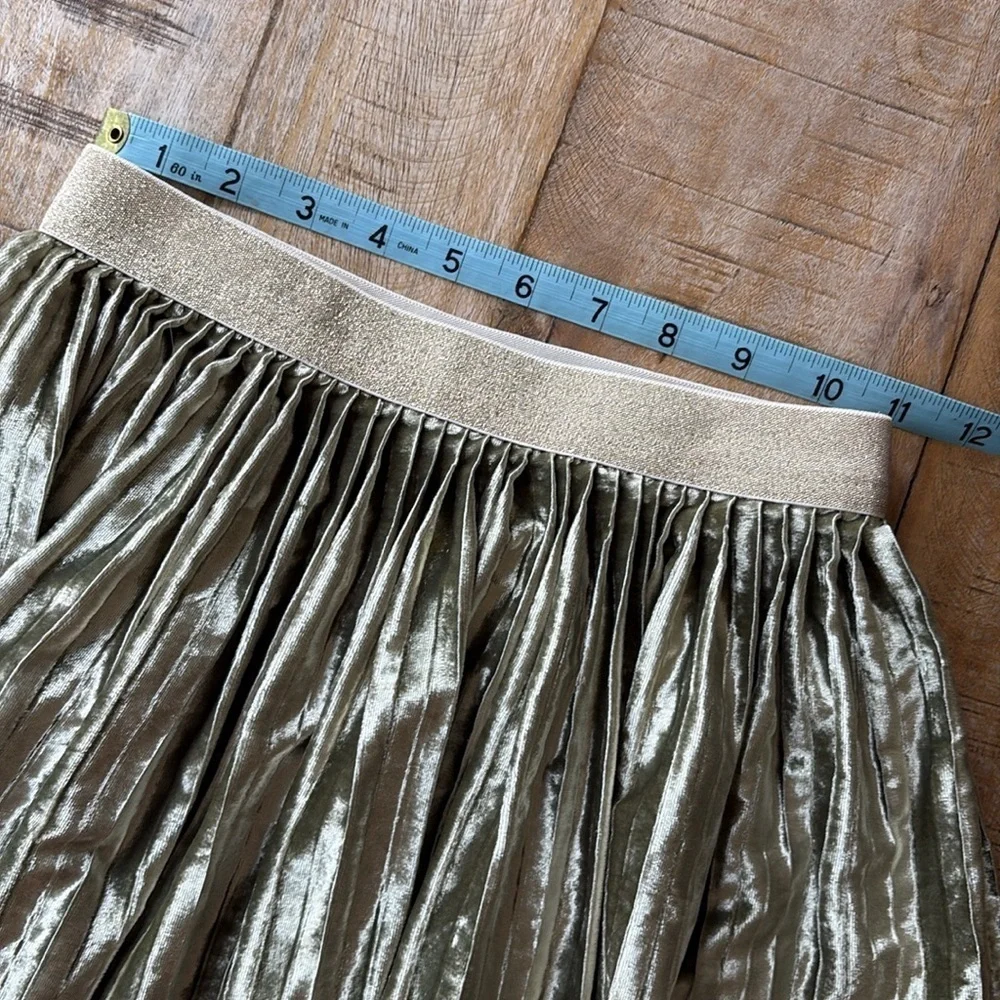 Gymboree velvet skirt M(7-8)